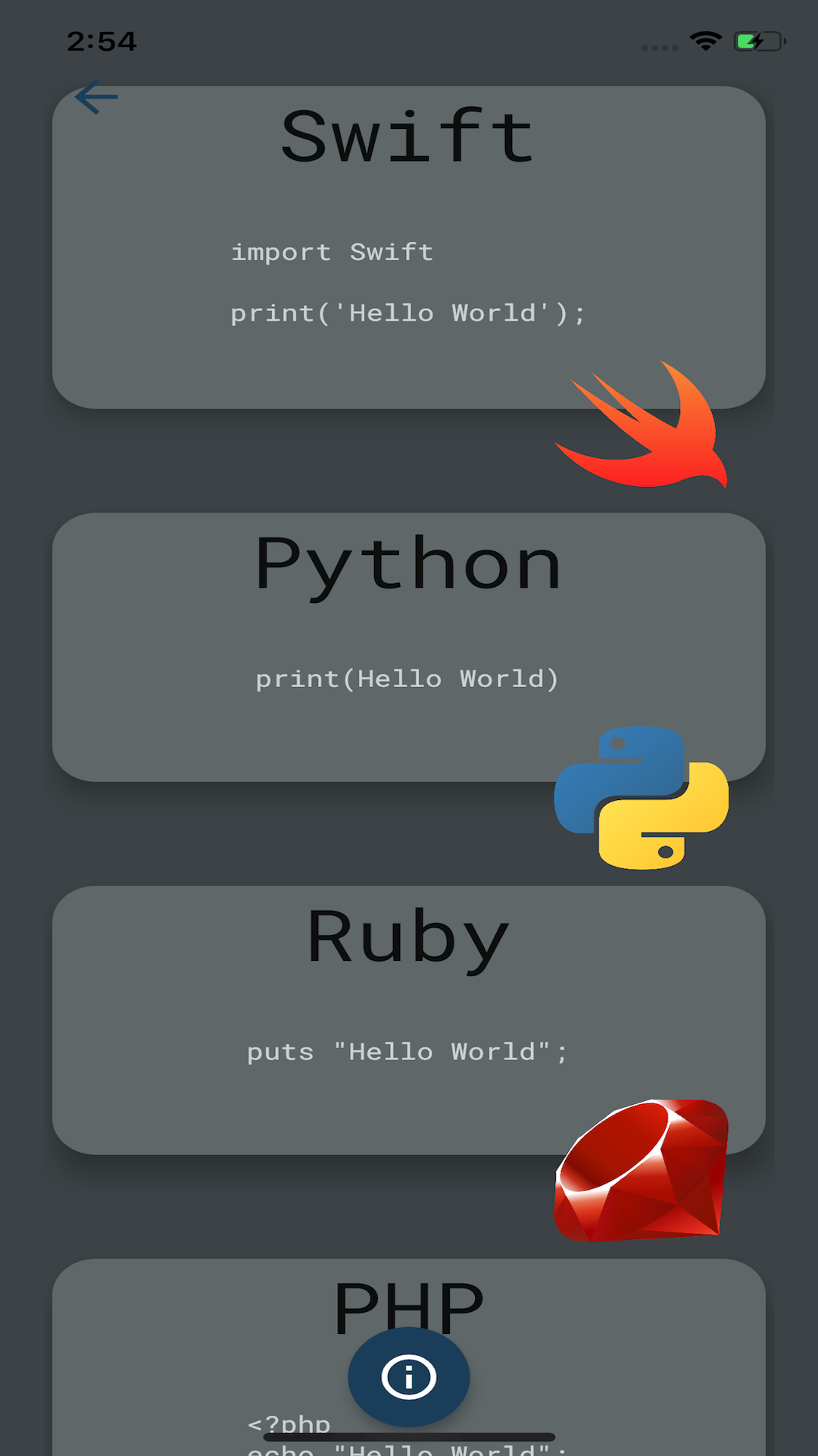 hello world web app